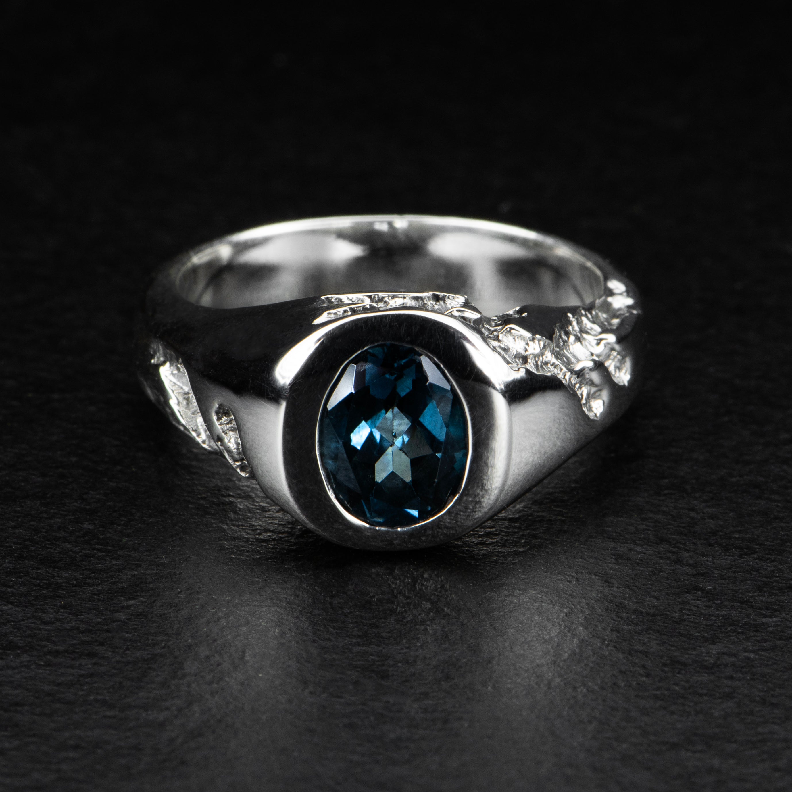 Topaz Signet Ring - QUASAR